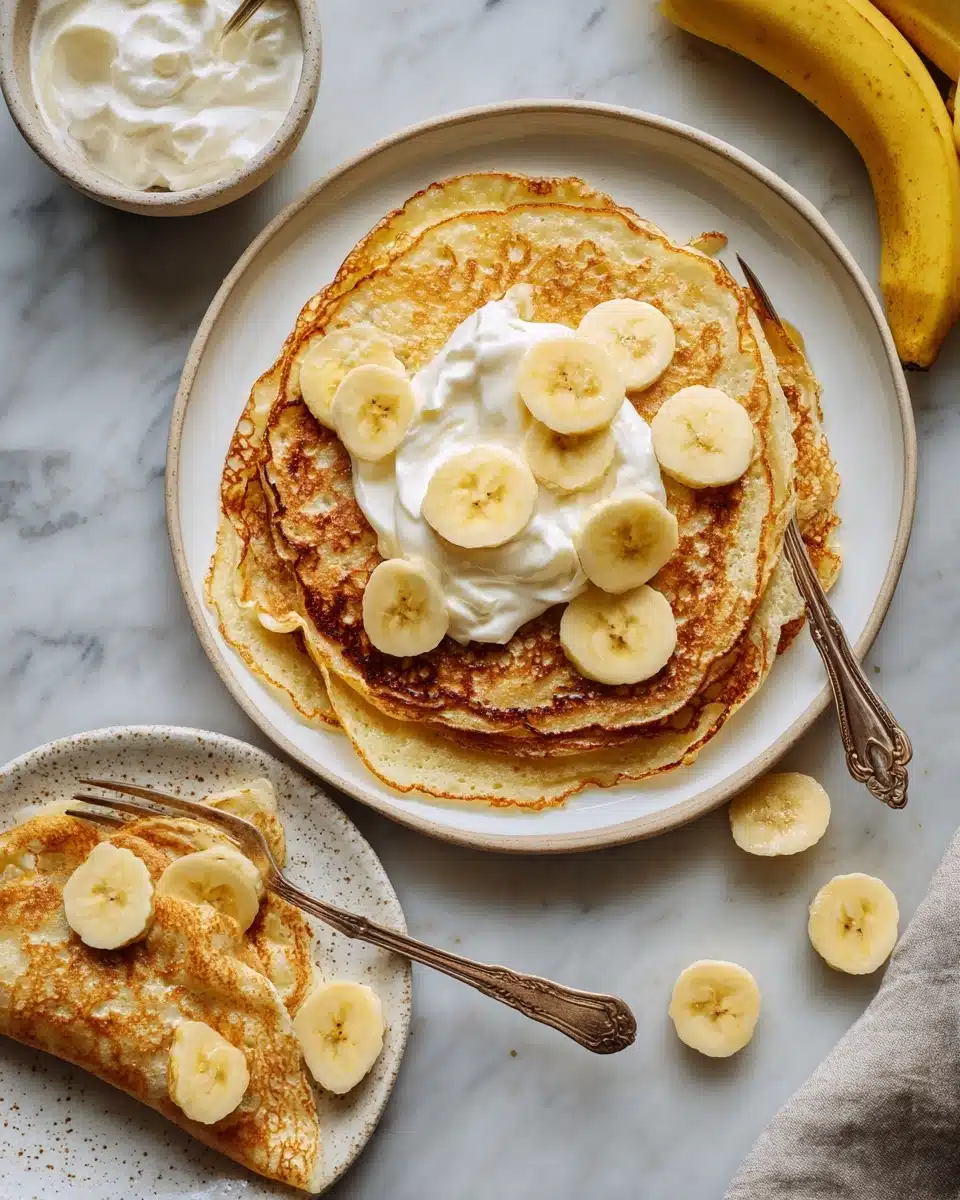 Easy, Healthy 3-Ingredient Banana Pancakes Recipe - Recipe Image