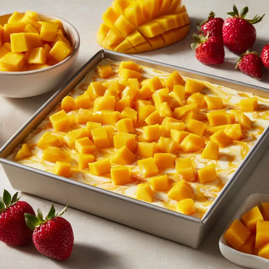 Mango Tres Leches Recipe - Recipe Image
