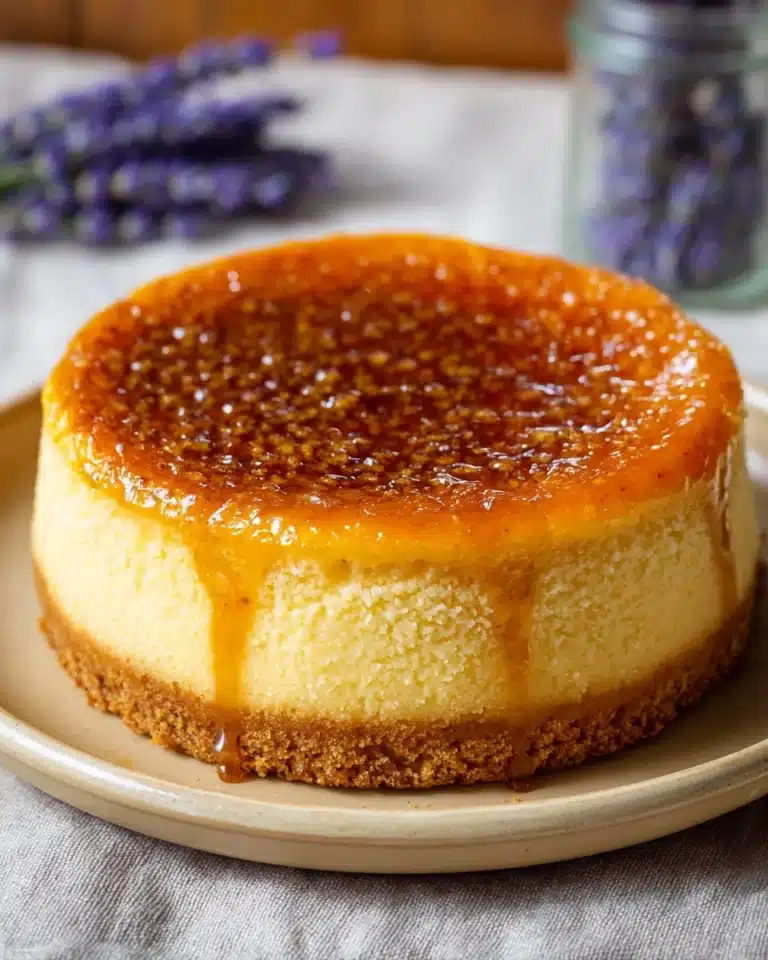 Crème Brûlée Cheesecake Recipe