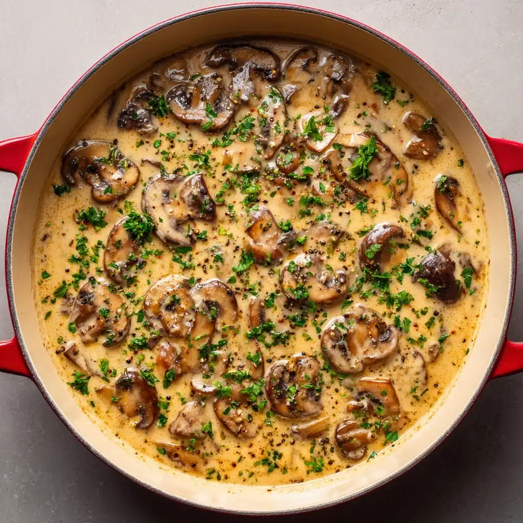 Easy Mushroom Stroganoff Recipe - Recipe Image