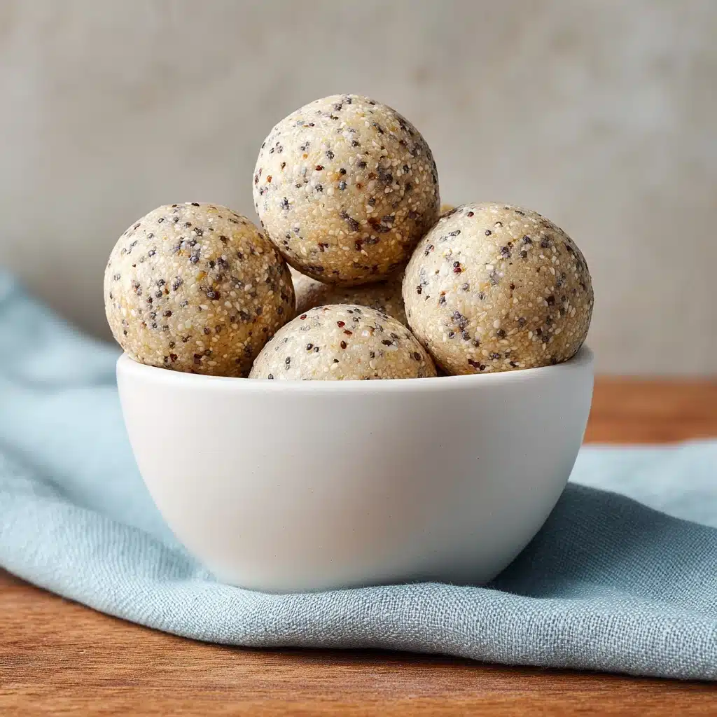 No-Bake Lemon Poppyseed Protein Balls Recipe 5 No-Bake Lemon Poppyseed Protein Balls Recipe - Recipe Image