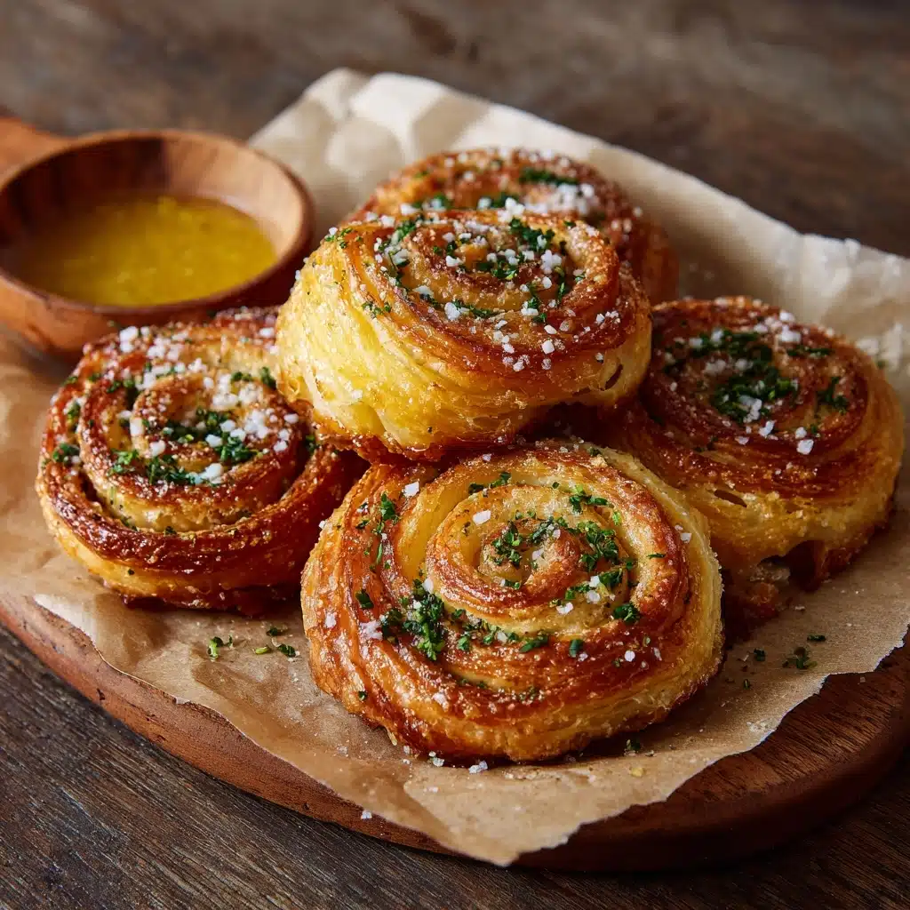 Cheesy Garlic Cruffin Recipe 3 Cheesy Garlic Cruffin Recipe - Recipe Image