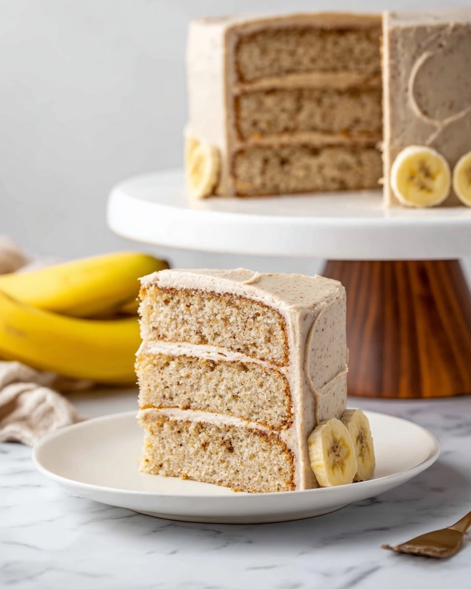 Banana Cake with Brown Butter Frosting Recipe