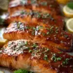 Maple Dijon Baked Salmon Recipe