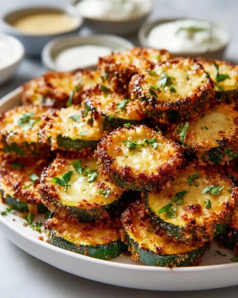Baked Parmesan Zucchini Recipe