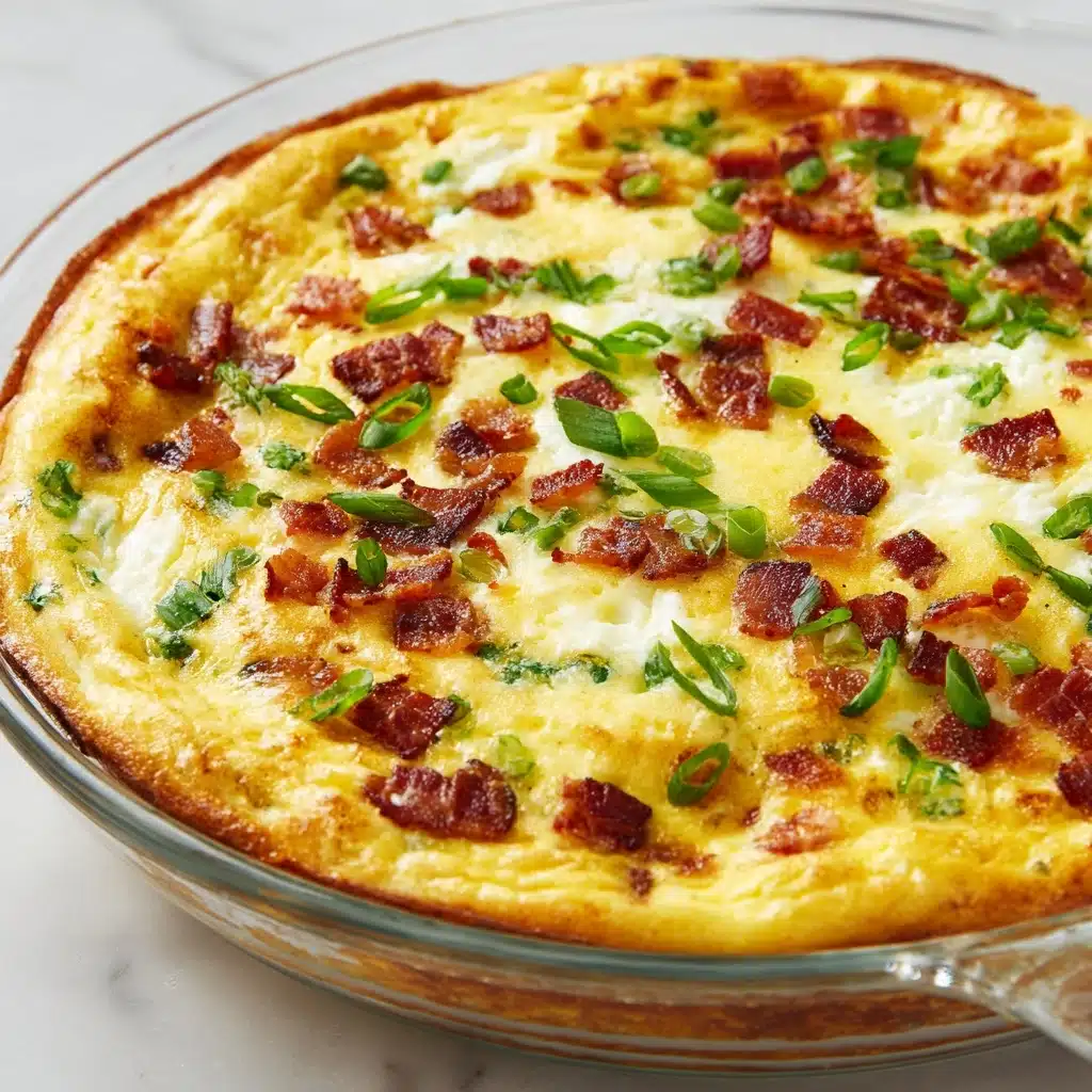 Crustless Quiche with Cottage Cheese Recipe - Recipe Image