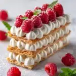 Raspberry Mille-Feuille Cookies Recipe