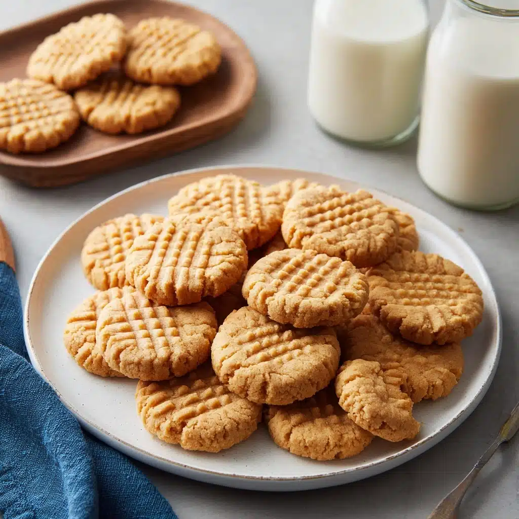 Cake Mix Peanut Butter Cookies Recipe - Recipe Image