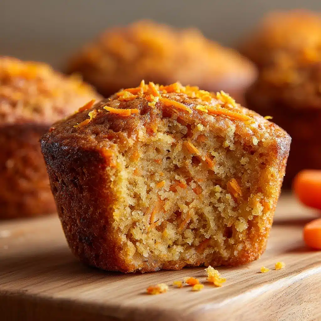 Flourless Spiced Carrot Greek Yogurt Muffin-Cakes Recipe - Recipe Image