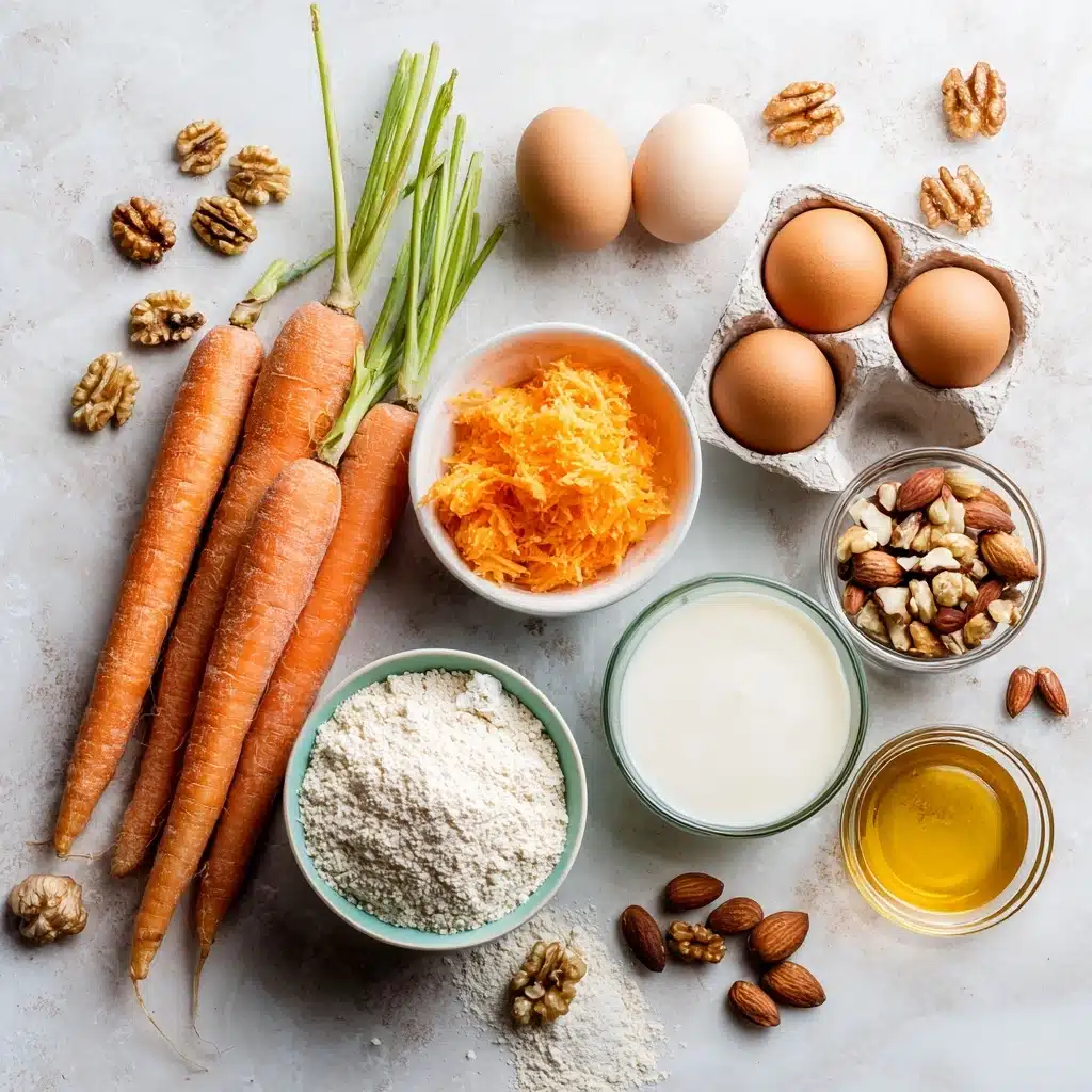 Flourless Spiced Carrot Greek Yogurt Muffin-Cakes Recipe - Recipe Image