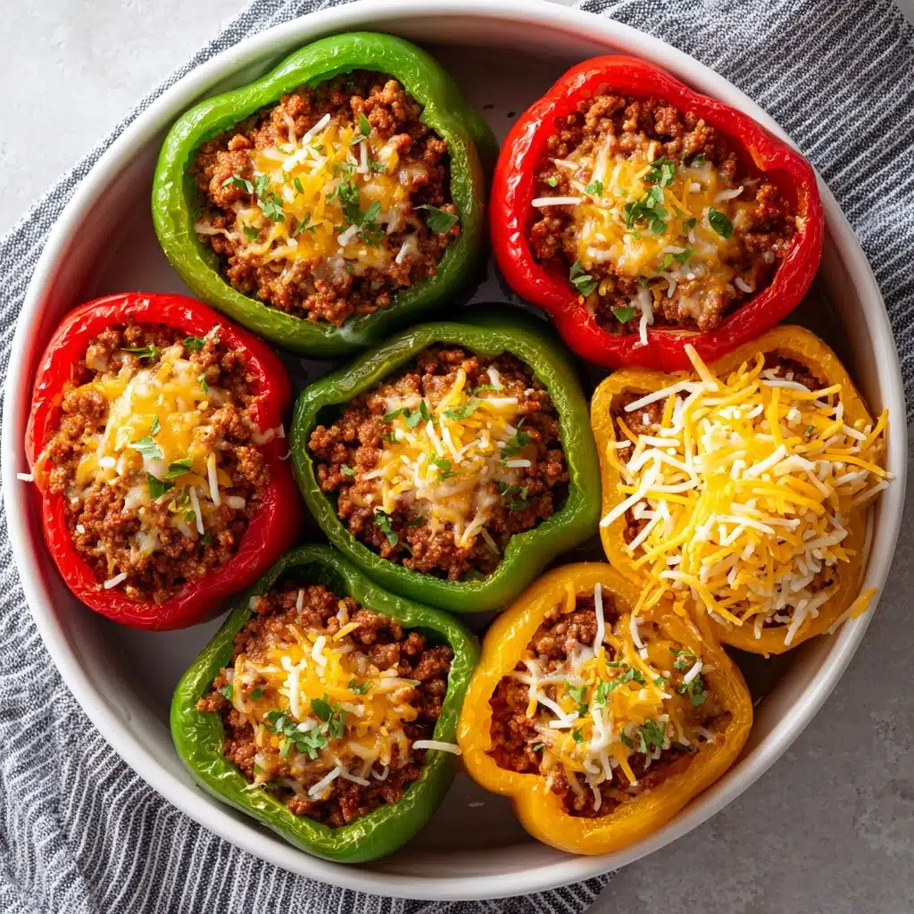 Easy Stuffed Bell Peppers Recipe 5 Easy Stuffed Bell Peppers Recipe - Recipe Image