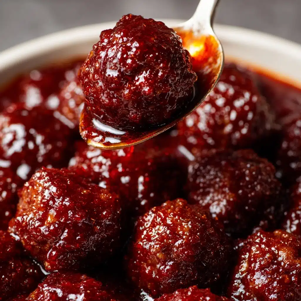 Grape Jelly Meatballs Recipe - Recipe Image