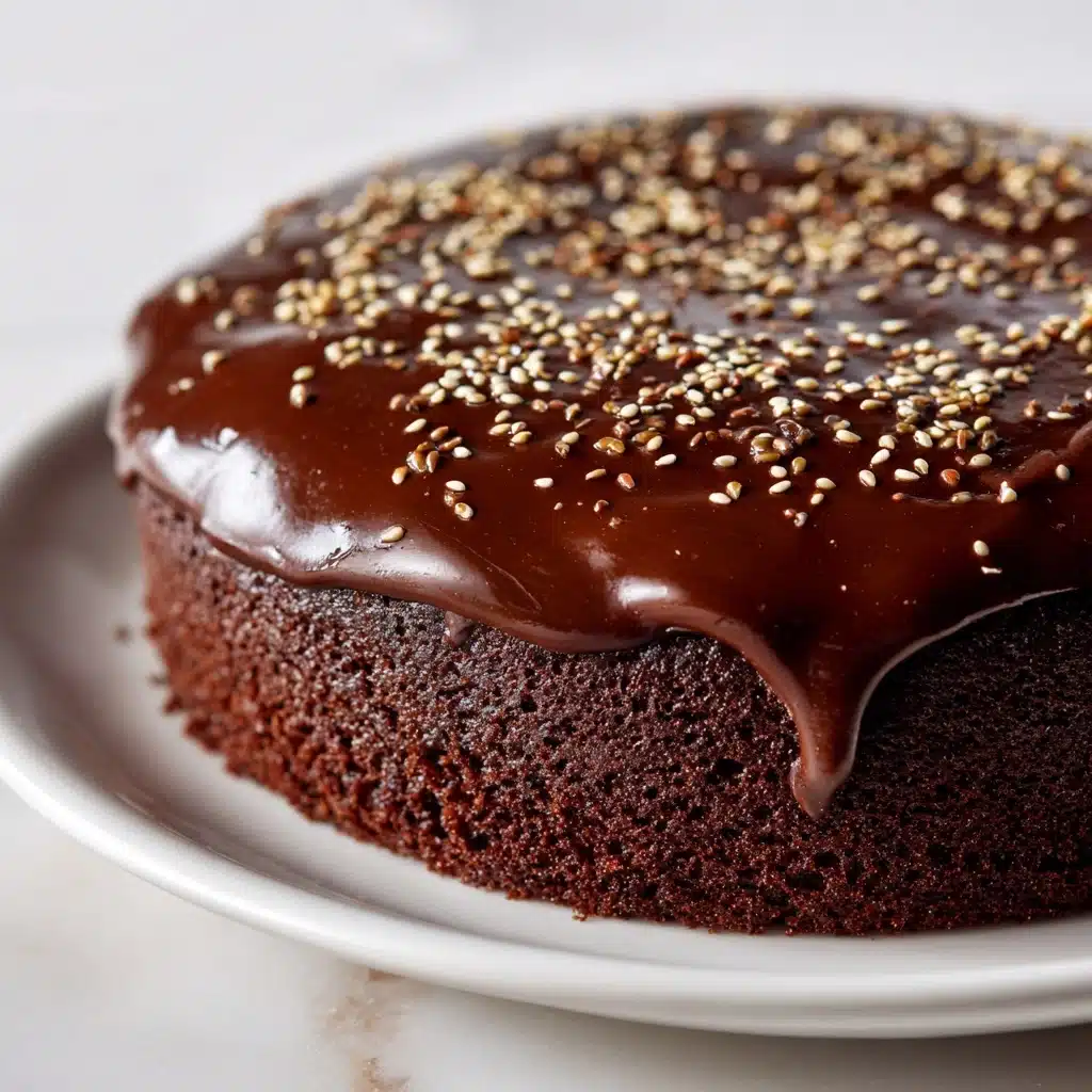 Flourless Black Cocoa and Chia Greek Yogurt Cake Recipe 4 Flourless Black Cocoa and Chia Greek  Yogurt  Cake Recipe - Recipe Image