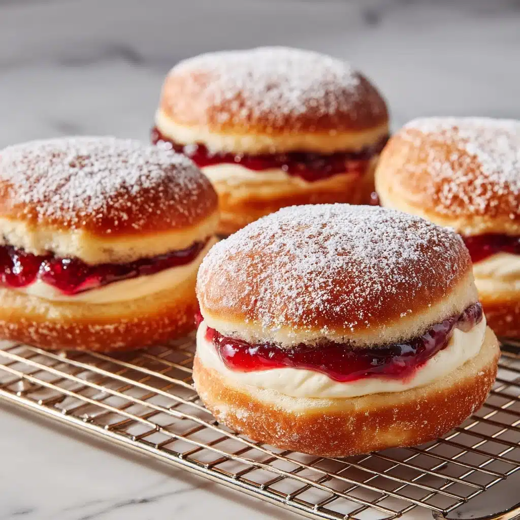 Sugar Raspberry Danish Bun Recipe - Recipe Image