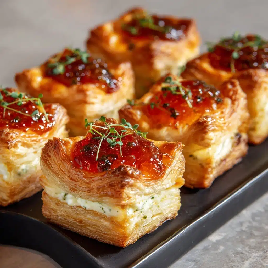 Pepper Jelly and Cream Cheese Bites Recipe 4 Pepper Jelly and Cream Cheese Bites Recipe - Recipe Image