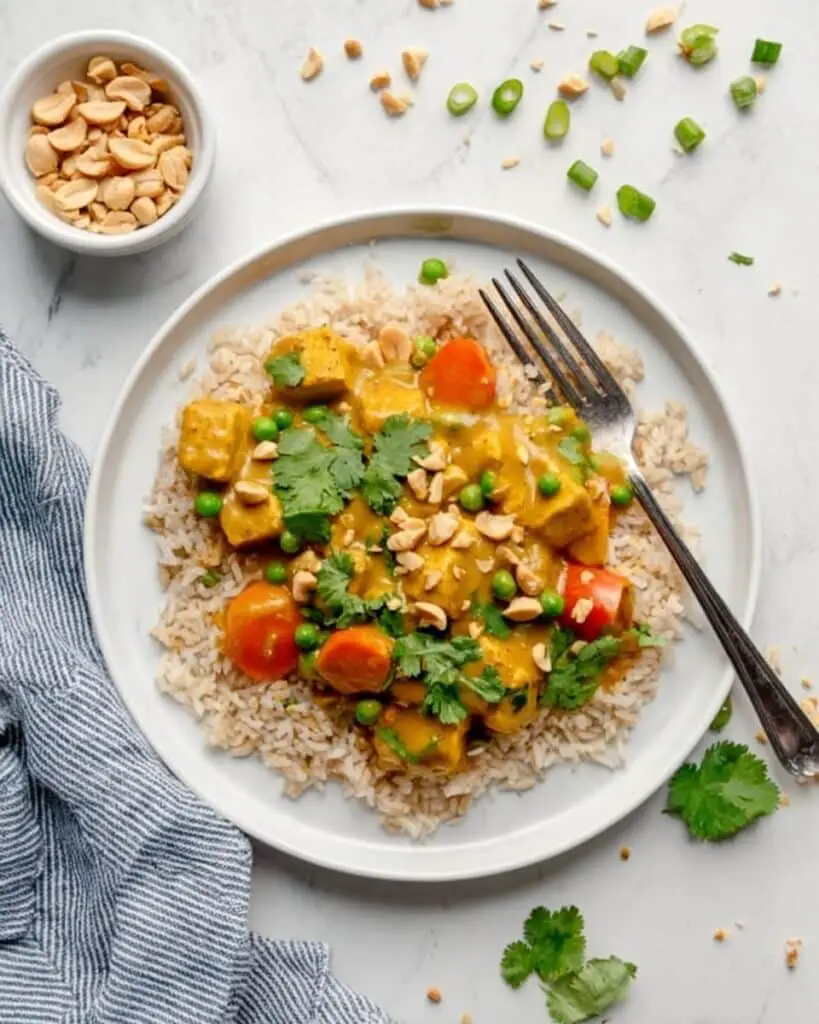 Chicken Meatballs in Pumpkin Coconut Curry Sauce Recipe