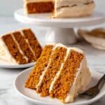 Pumpkin Cake with Cinnamon Cream Cheese Frosting Recipe