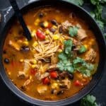 Easy Chicken Enchilada Soup Recipe