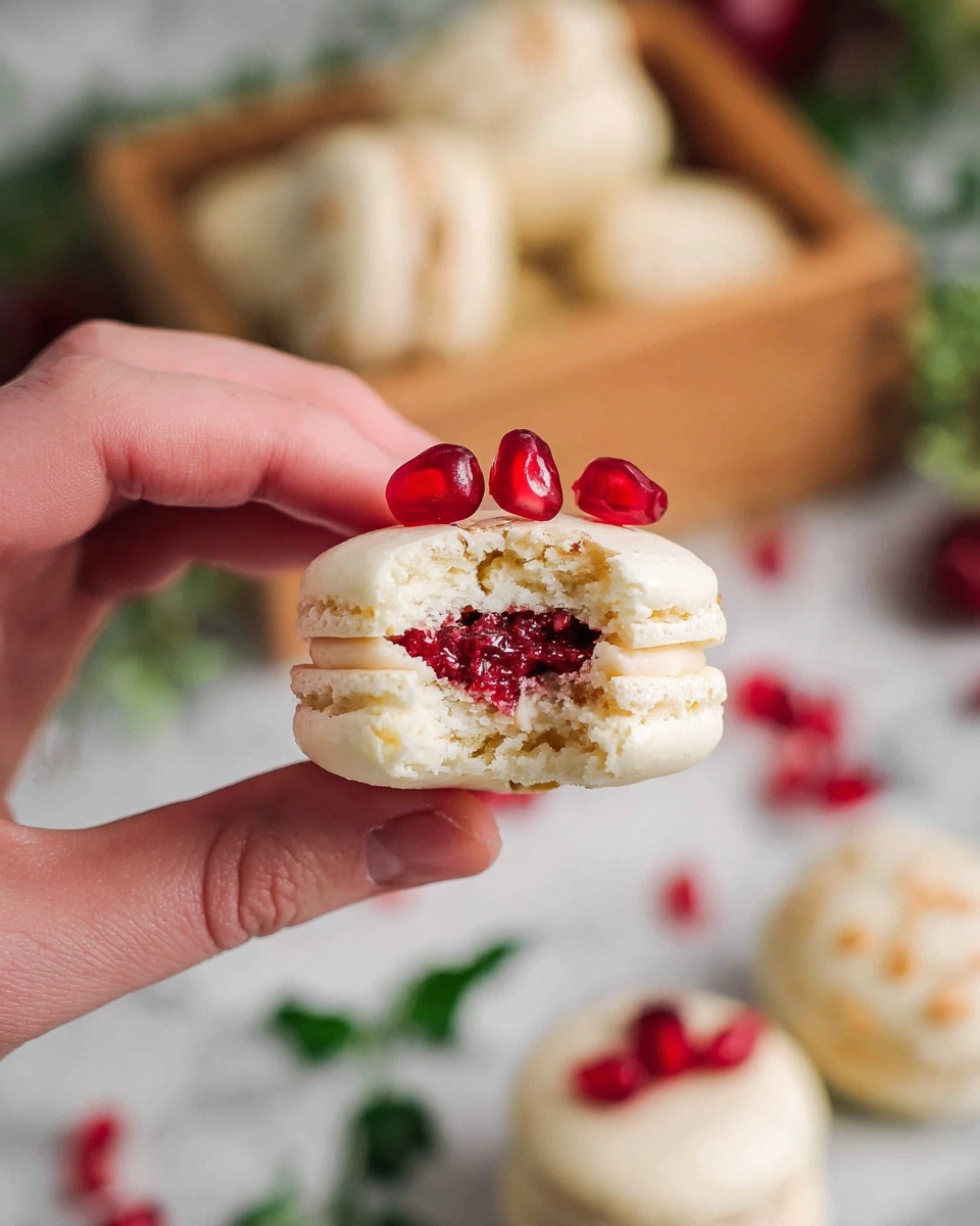 A woman's hand is holding a blue piping bag, squeezing white batter in small round shapes on a white silicone mat with black circular guides, placed on a baking tray. The tray with the woman's hand shows only a few piped batter rounds, while another baking tray below it is fully covered with evenly spaced, smooth, white round batter shapes on a white silicone mat with red edges. The background surface is white with a marbled texture. photo taken with an iphone --ar 4:5 --v 7