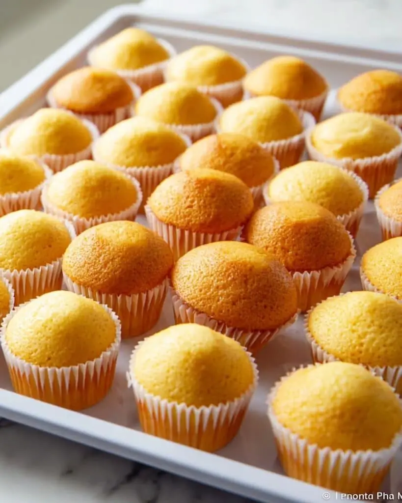 Basic Light and Fluffy Vanilla Cupcakes Recipe