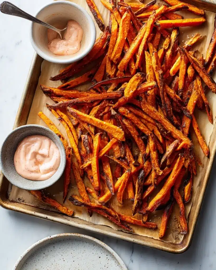 Oven Baked Sweet Potato Fries Recipe