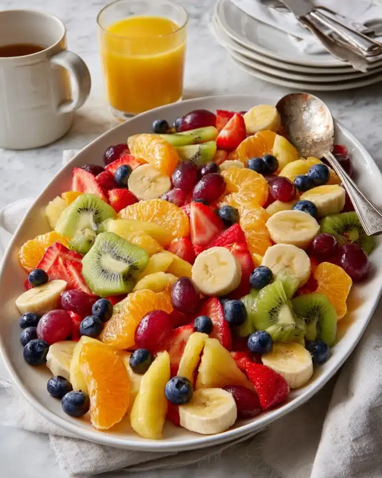 15-Minute Breakfast Fruit Salad Recipe