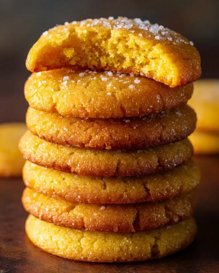 Lemon Cornmeal Cookies Recipe