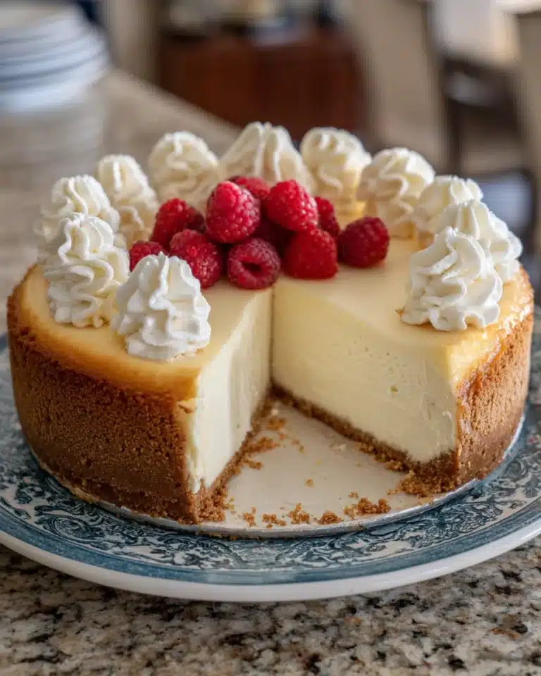 Ultimate Tall and Creamy New York-Style Cheesecake Recipe