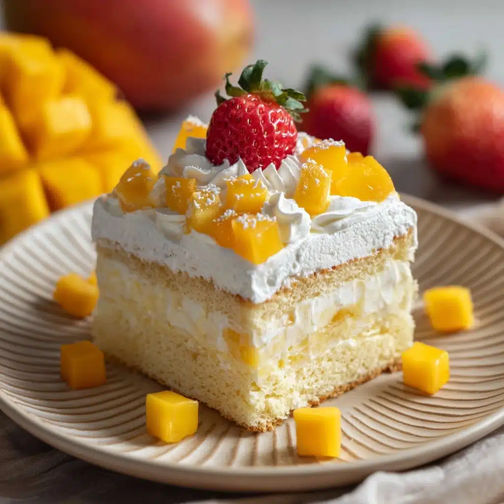 Mango Tres Leches Recipe - Recipe Image
