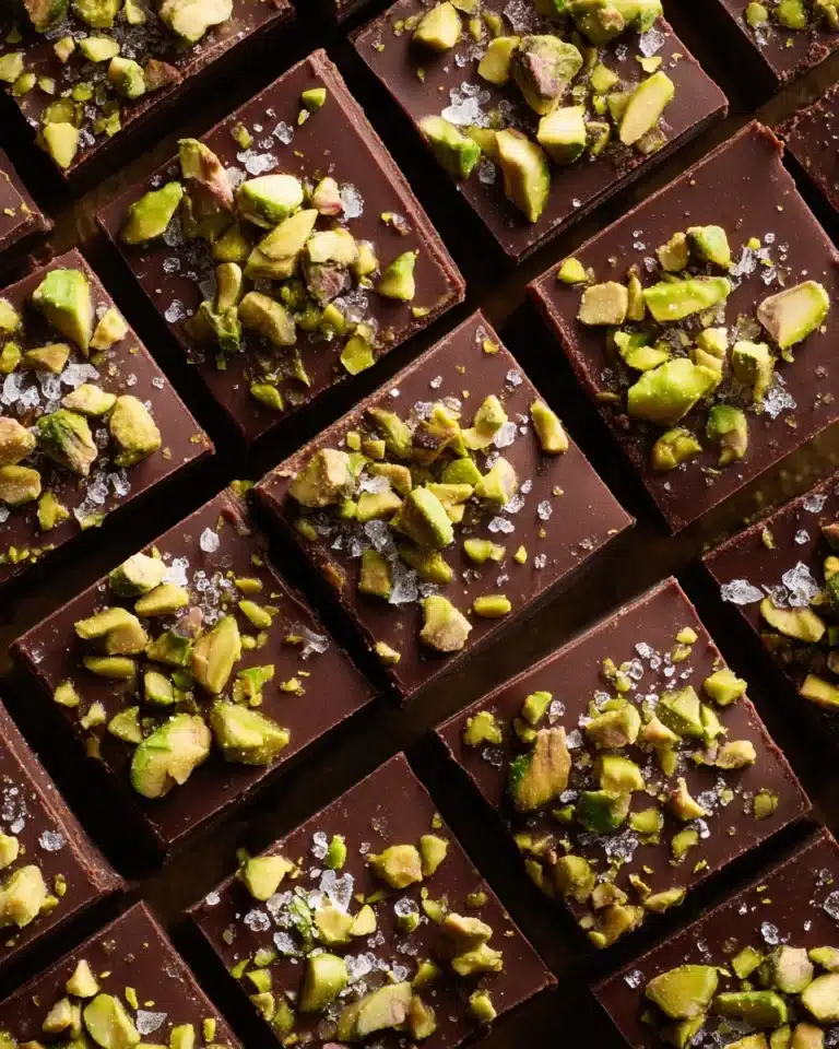 Brown Butter Dubai Pistachio Chocolate Chip Cookie Bars Recipe