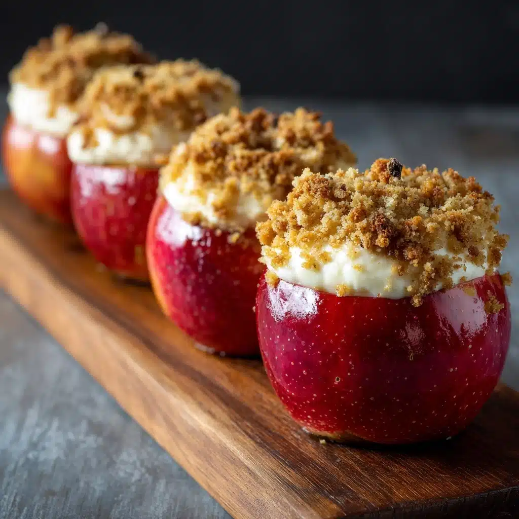 Cheesecake Stuffed Baked Apples Recipe - Recipe Image