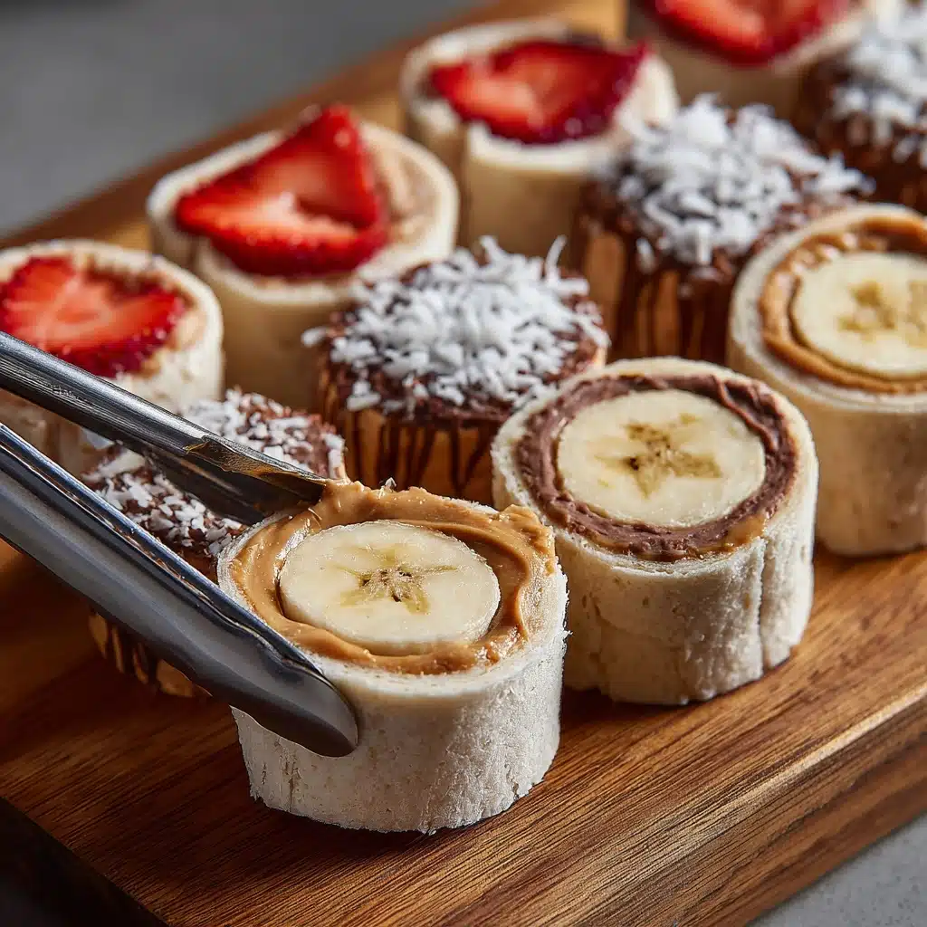 Banana Sushi Recipe 4 Banana Sushi Recipe - Recipe Image