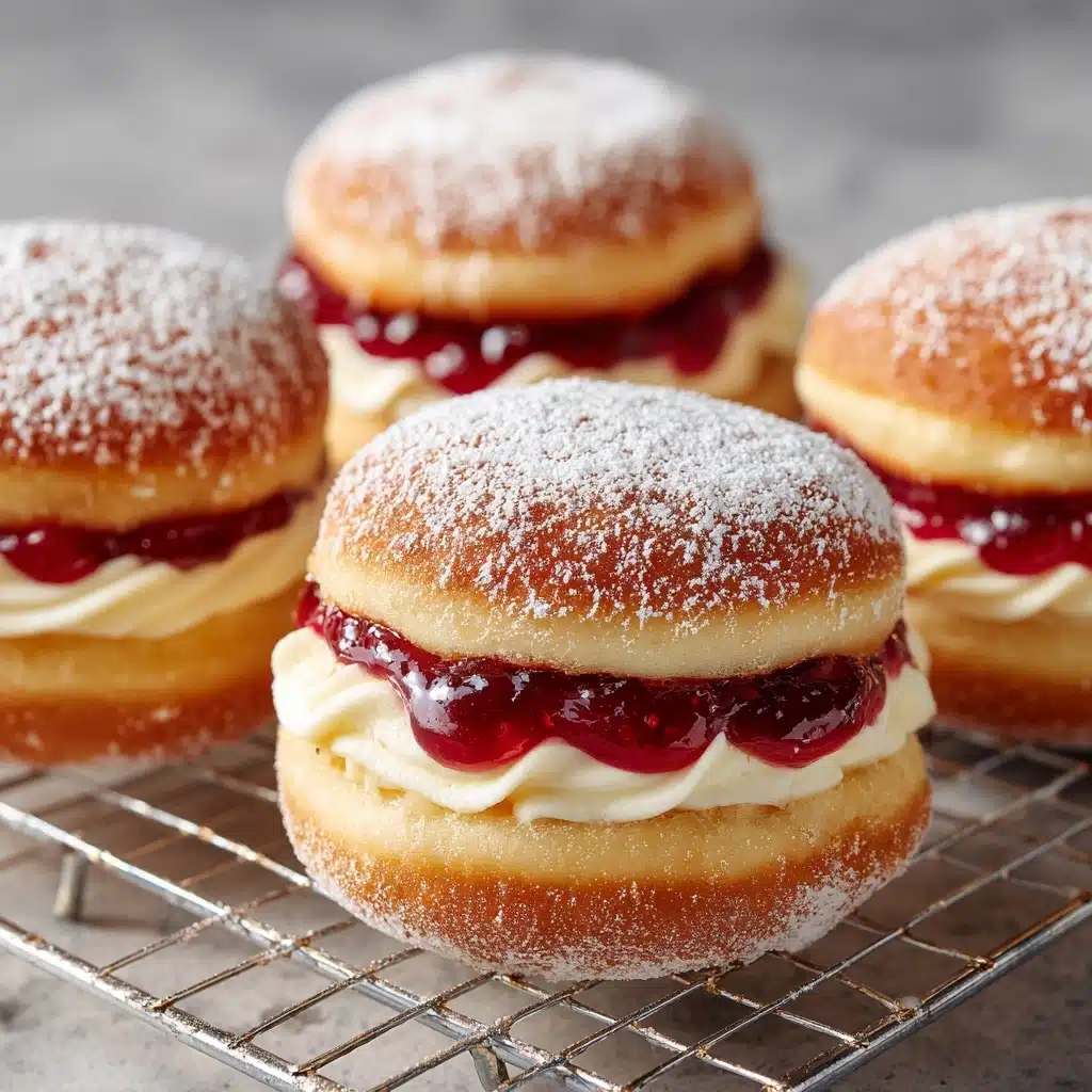 Sugar Raspberry Danish Bun Recipe - Recipe Image