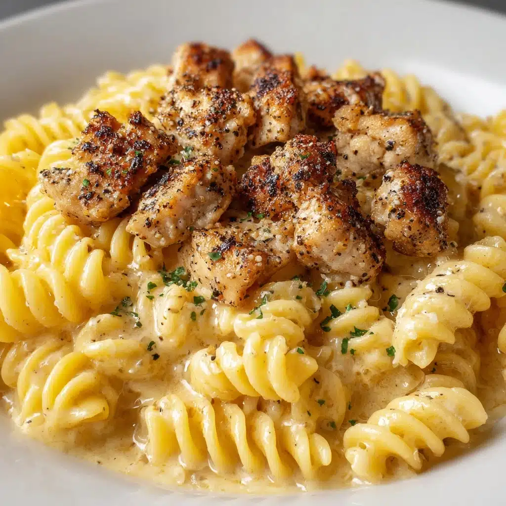 Cheesy Cajun Garlic Chicken Rotini Skillet Recipe 5 Cheesy Cajun Garlic Chicken Rotini Skillet Recipe - Recipe Image