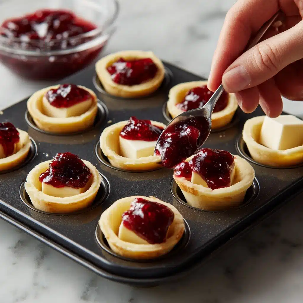 Cranberry Brie Bites Recipe - Recipe Image