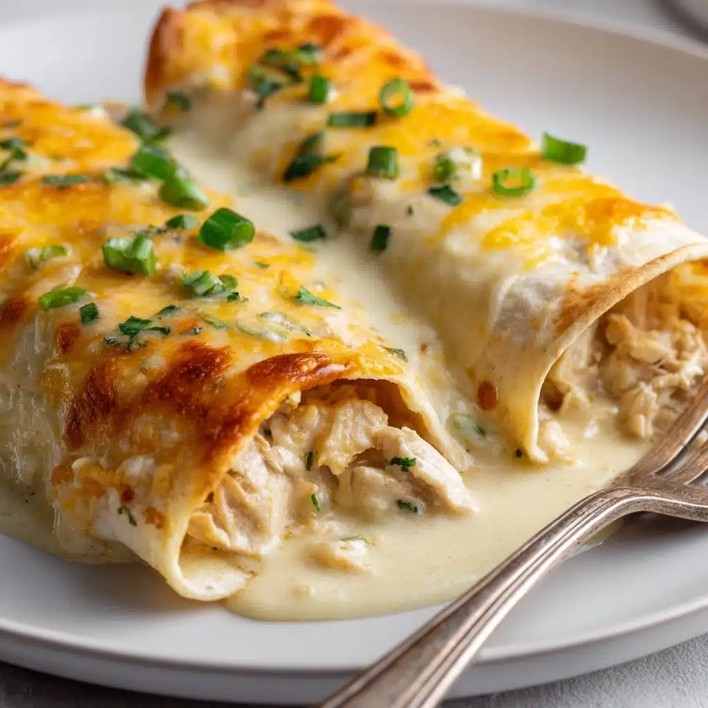 Delicious White Chicken Enchiladas Recipe 3 Delicious White Chicken Enchiladas Recipe - Recipe Image