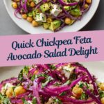Chickpea Feta Avocado Salad Recipe