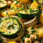 Zucchini Chickpea Skillet Dinner Recipe