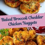 Easy Homemade Broccoli Cheddar Chicken Nuggets Recipe