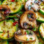 Sauteed Zucchini Mushrooms And Onions Recipe
