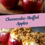 Cheesecake Stuffed Baked Apples Recipe
