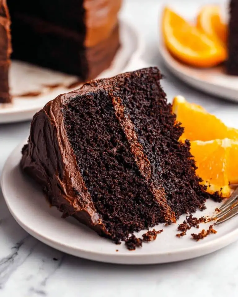 Moist Chocolate Orange Cake Recipe
