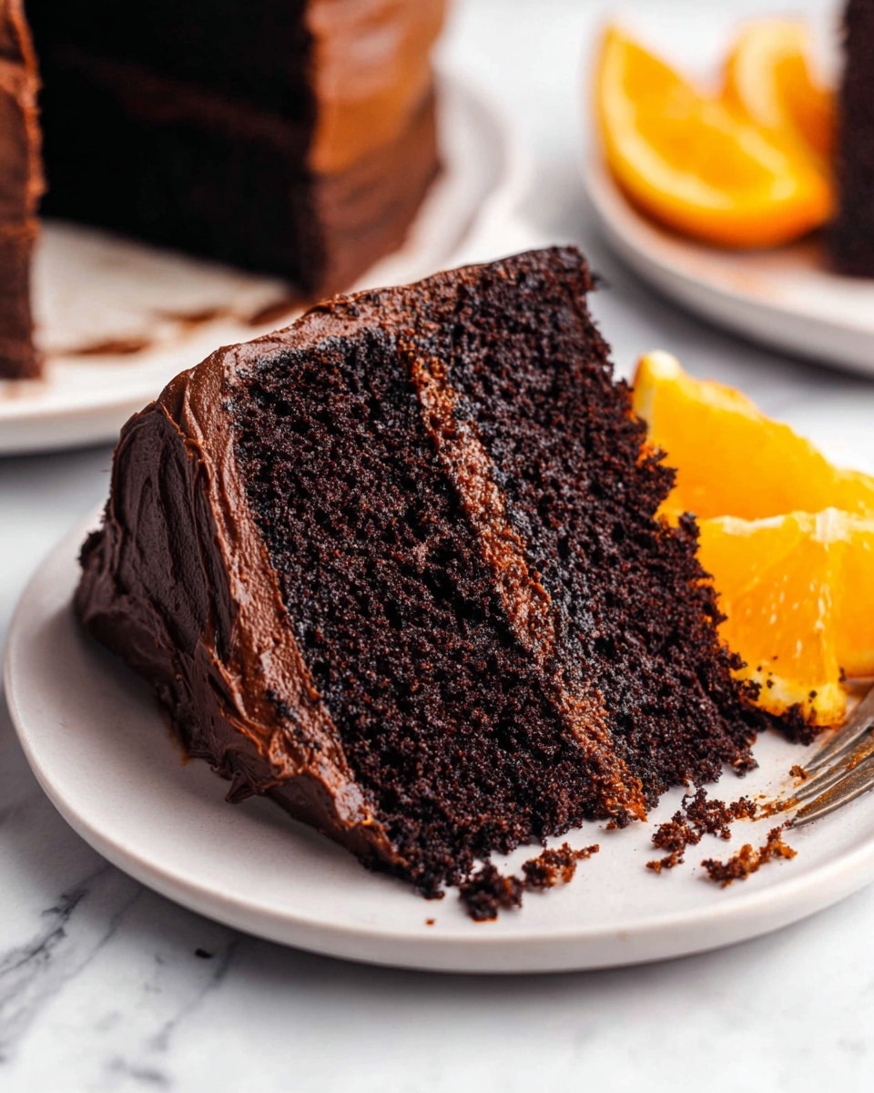 Moist Chocolate Orange Cake Recipe
