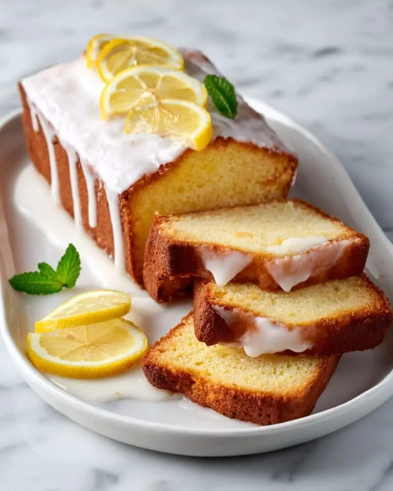 Lemon Pound Cake Recipe