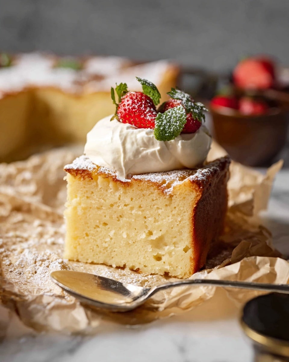 Loaf Pan Basque Cheesecake Recipe