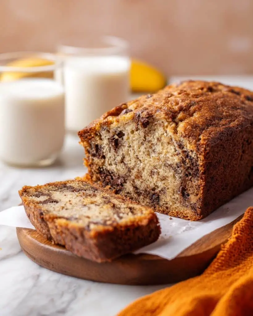 Almond Flour Chocolate Chip Banana Bread Recipe