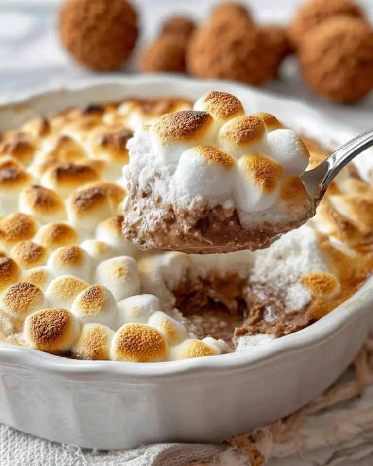 Sweet Potato Casserole with Canned Yams and Mini Marshmallows Recipe