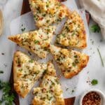 The Viral Chicken Alfredo Garlic Bread I’m Obsessed With Recipe