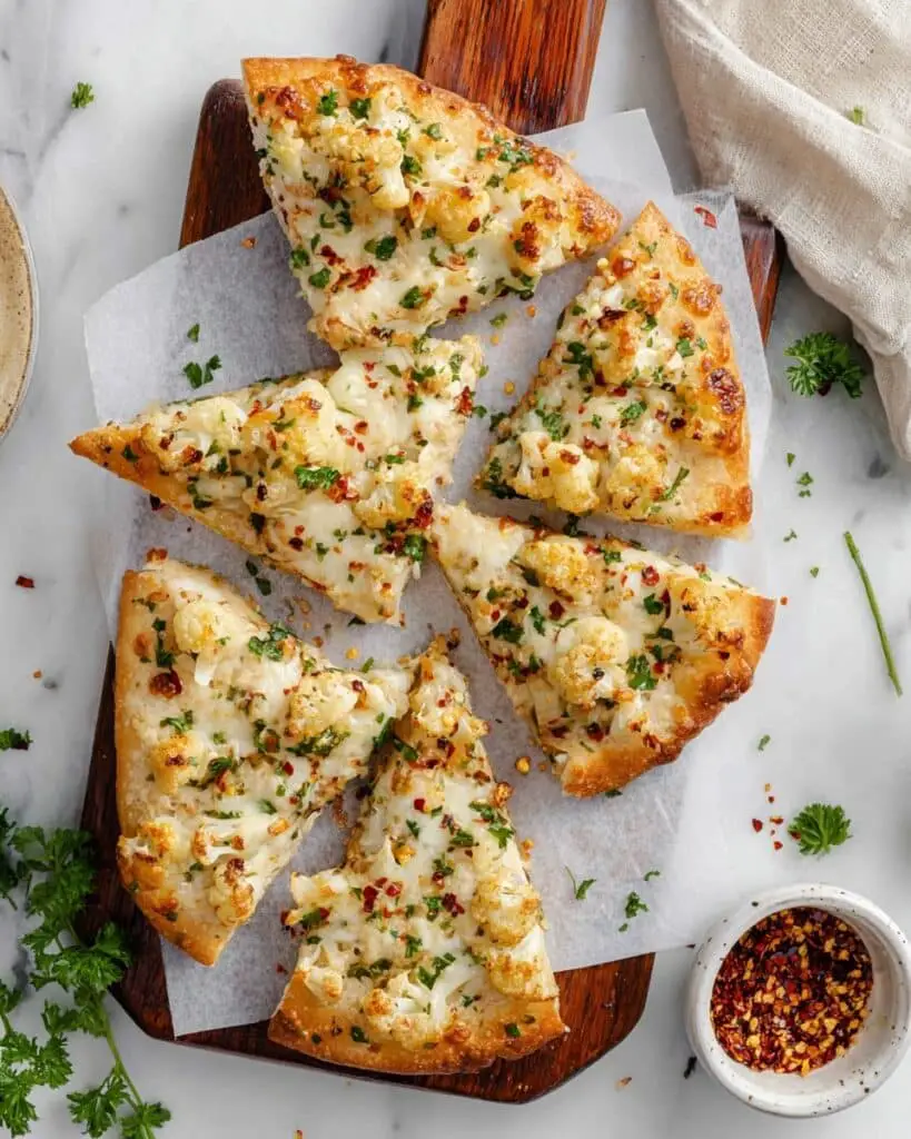The Viral Chicken Alfredo Garlic Bread I’m Obsessed With Recipe