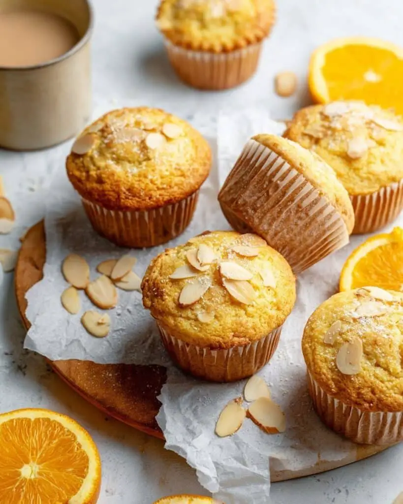 Bakery-Style Orange Muffins Recipe